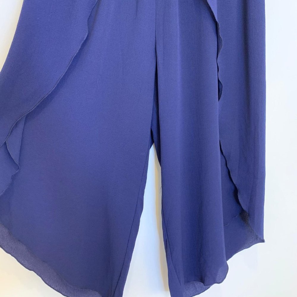Elsie & Zoey NWT SZ S/M Navy Tulip women’s pants - Picture 7 of 7